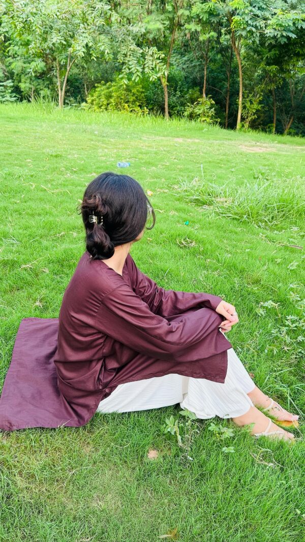 Coffee Bloom Kurta - Image 4
